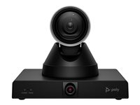 Poly Studio E60 - Konferenskamera - PLZ - färg - 2 x 8 MP - 3840 x 2160 - 4K UHD (3840 x 2160), 2160p - ljud - LAN - USB 3.0 - Likström 12 V/PoE Plus 9W1A6AA#AC3