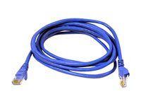 Belkin High Performance - Patch-kabel - RJ-45 (hane) till RJ-45 (hane) - 2 m - UTP - CAT 6 - formpressad, hakfri - blå - för Omniview SMB 1x16, SMB 1x8; OmniView SMB CAT5 KVM Switch A3L980B02M-BLUS