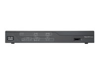 Cisco 886VA Router with VDSL2/ADSL2+ over ISDN - Router - ISDN/DSL 4-ports-switch - WAN-portar: 2 CISCO886VA-K9