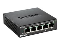 D-Link DES 105 - Switch - 5 x 10/100 - skrivbordsmodell DES-105/E