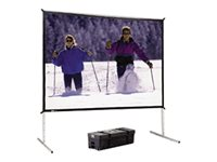 Da-Lite Fast-Fold Deluxe Screen System - Projektorduk - 4:3 - Da-Mat 88612
