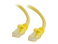 C2G Cat6 Booted Unshielded (UTP) Network Patch Cable - Patch-kabel - RJ-45 (hane) till RJ-45 (hane) - 3 m - UTP - CAT 6 - formpressad, hakfri, tvinnad - gul 83469