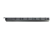 APC Basic Rack PDU Zero U - Kraftdistributionsenhet (kan monteras i rack) - AC 400 V - 22 kW - utgångskontakter: 9 (power IEC 60320 C13, IEC 60320 C19) - 0U - för P/N: AR3103SP, AR3106SP, SRT1000RMXLI, SRT1000RMXLI-NC, SRT2200XLI-KR, SRT5KRMXLW-TW AP7555A