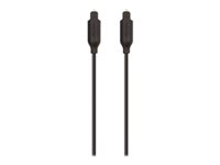 Belkin - Digial audiokabel (optisk) - TOSLINK hane till TOSLINK hane - 1 m - fiberoptisk F3Y093BT1M