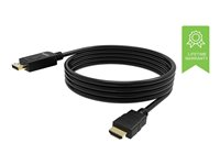 VISION Professional - Adapterkabel - DisplayPort hane till HDMI hane - 1 m - svart - stöd för 4K TC 1MDPHDMI/BL