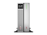 APC Smart-UPS On-Line SRTL1000RM4UXLI - UPS (kan monteras i rack) (hög densitet) - AC 220/230 V - 900 Watt - 1000 VA - litiumjon - RS-232, USB, Ethernet - utgångskontakter: 8 - 4U - 1.83 m sladd - svart med främre avfasning i silver SRTL1000RM4UXLI