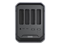 SanDisk Professional PRO-DOCK 4 - Dockningsstation för kortläsare - fack: 4 - Thunderbolt 3 SDPD14F-0000-MBAAD