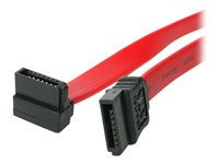 StarTech.com 6in SATA to Right Angle SATA Serial ATA Cable - 6in SATA Cable - left angle SATA Cable - angled SATA Cable - SATA-kabel - Serial ATA 150/300/600 - SATA (R) till SATA (R) - 15.24 cm - högervinklad kontakt - röd - för P/N: USB2SATAIDE, USB3SSATAIDE SATA6RA1