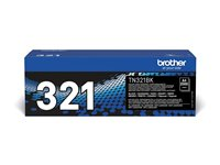 Brother TN321BK - Svart - original - tonerkassett - för Brother DCP-L8400, DCP-L8450, HL-L8250, HL-L8350, MFC-L8650, MFC-L8850 TN321BK