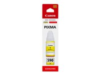 Canon GI 590 Y - 70 ml - gul - original - påfyllnadsbläck - för PIXMA G1500, G1501, G1510, G2500, G2501, G2510, G3500, G3501, G3510, G4410, G4500, G4511 1606C001