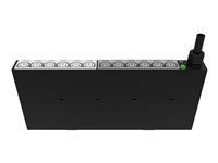 HPE G2 Basic Horizontal True 0U - Kraftdistributionsenhet (kan monteras i rack) - AC 100-240 V - 3600 VA - 1-fas - ingång: IEC 60320 C20 - utgångskontakter: 12 (power IEC 60320 C13) - 1U - Världsomspännande P9Q37A