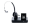 Jabra PRO 9470 - Headset - konvertibel - DECT - trådlös - aktiv brusradering