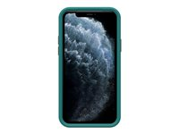 LifeProof SEE - Baksidesskydd för mobiltelefon - 50 % återvunnen plast - var stilla (genomskinlig/orange/grön) - för Apple iPhone 11 Pro 77-83029