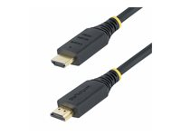 StarTech.com 1m (3.3ft) Premium Certified High Speed HDMI Cable, 4K60Hz - Premium hög hastighet - HDMI-kabel med Ethernet - HDMI hane till HDMI hane - 1 m - svart - 4K60Hz stöd, passiv HDMI2-CABLE-4K60-1M