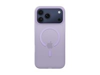Belkin SheerForce Grip Series - Baksidesskydd för mobiltelefon - MagSafe-kompatibilitet - tillverkas av återvunna material - lavendel - för Apple iPhone 17 Pro Max MSA036HQLV