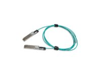 NVIDIA - 400GBase-AOC direktanslutningskabel - QSFP-DD till QSFP-DD - 10 m - fiberoptisk - Active Optical Cable (AOC) 980-9I08O-00W010