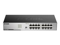 D-Link DGS 1016D - Switch - 16 x 10/100/1000 - skrivbordsmodell DGS-1016D/E