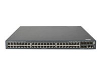 HPE 5500-48G-4SFP HI Switch with 2 interface Slots - Switch - Administrerad - 48 x 10/100/1000 + 4 x Gigabit SFP + 2 x SFP+ - rackmonterbar JG312A