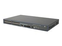 HPE 3600-24 v2 EI - Switch - L4 - Administrerad - 24 x 10/100 + 4 x Gigabit SFP + 2 x delad 10/100/1000 - rackmonterbar JG299A