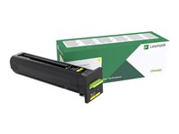 Lexmark - Gul - original - tonerkassett LCCP, LRP - för Lexmark CS820, CX820, CX825, CX860 72K20Y0