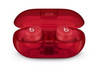 Beats Solo Buds - True wireless-hörlurar med mikrofon - inuti örat - Bluetooth - ljudisolerande - transparent röd MUW03DN/A