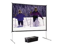 Da-Lite Fast-Fold Deluxe Screen System - Projektorduk - 4:3 - Da-Mat 88619
