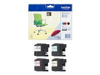 Brother LC229XLVALBP - 4-pack - svart, gul, cyan, magenta - original - blister - bläckpatron - för Brother MFC-J5320DW, MFC-J5620DW, MFC-J5625DW, MFC-J5720DW LC229XLVALBP