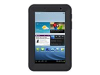 OtterBox Defender Series Samsung Galaxy Tab 2 (7.0) - Skyddsfodral för surfplatta - polykarbonat, gummi - svart - 7" - för Samsung Galaxy Tab 2 (7.0), Tab 2 (7.0) WiFi 77-22228