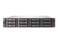 HPE Modular Smart Array 2040 LFF DC-power Chassis - Kabinett för lagringsenheter - 12 fack (SAS-2) - kan monteras i rack - 2U - för Modular Smart Array 2040, 2040 10Gb C8R13A