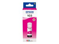 Epson 103 - 65 ml - magenta - original - påfyllnadsbläck - för Epson L1210, L3210, L3211, L3250, L3251, L3256, L3260, L3266, L5296; EcoTank L11050, L1250 C13T00S34A