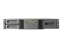 HPE StoreEver MSL2024 Ultrium 6250 - Bandbibliotek - 60 TB / 150 TB - platser: 24 - LTO Ultrium (2.5 TB / 6.25 TB) x 1 - Ultrium 6 - högsta antal enheter: 2 - SAS-2 - kan monteras i rack - 2U - streckkodsläsare, kryptering - Top Value Lite E7W43A