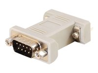 C2G PORT SAVER ADAPTER - Seriell adapter - DB-9 (hane) till DB-9 (hona) - formpressad 81522