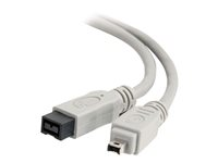 C2G - IEEE 1394-kabel - FireWire 800 (hane) till 4 pin FireWire (hane) - 2 m - formpressad 81598