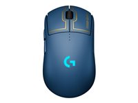 Logitech G PRO League of Legends Edition - Mus - höger- och vänsterhänta - optisk - 8 knappar - trådlös, kabelansluten - USB, 2.4 GHz - USB Logitech LIGHTSPEED-mottagare 910-006451