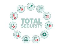 Kaspersky Total Security for Business - Förnyelse av abonnemangslicens (3 år) - 1 nod - volym - Nivå K (10-14) - Europa KL4869XAKTR