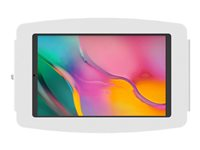 Compulocks Galaxy Tab S5e Space Enclosure Wall Mount - Konsol - för surfplatta - låsbar - aluminium - vit - monteringsgränssnitt: 100 x 100 mm - väggmonterbar - för Samsung Galaxy Tab S5e 725GSESW