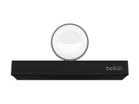 Belkin BoostCharge Pro - Trådlöst laddställ - Fast Charge - svart - för Apple Watch WIZ015BTBK