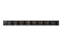 IBM System Networking RackSwitch G8316F - Switch - L3 - Administrerad - 16 x 40 Gigabit QSFP+ - främre till bakre luftflöde - rackmonterbar 8036AFX