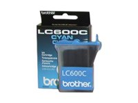 Brother LC600C - Cyan - original - bläckpatron - för Brother MFC-580, MFC-590 LC600C