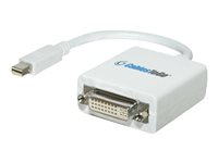 C2G - DisplayPort-adapter - Mini DisplayPort (hane) till DVI-D (hona) - 21.6 cm - vit 81281