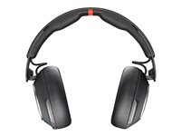 Poly Voyager Surround 85 - Voyager Surround 80 series - headset - fullstorlek - Bluetooth - trådlös - aktiv brusradering - USB-C via Bluetooth-adapter - svart - Certifierad för Microsoft Teams Open Office, UC-certifierad, Certifierad för Microsoft-teams 8G7T8AA