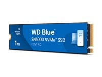 WD Blue SN5000 WDS100T4B0E-00CNZ0 - SSD - 1 TB - inbyggd - M.2 2280 - PCIe 4.0 x4 (NVMe) WDS100T4B0E-00CNZ0