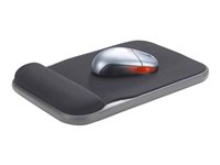 Kensington Sports Contour Gel Mouse Wrist Pad - Mustablett med handledskudde - svart 57711