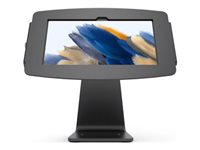 Compulocks Galaxy Tab A8 10.5" Space Enclosure Rotating Counter Stand - Ställ - för surfplatta - roterande inhägnad - låsbar - höggradig aluminium - svart - skärmstorlek: 10.5" - bänkskiva, fristående - för Samsung Galaxy Tab A8 (10.5 tum) 303B105GA8SB