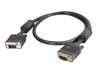 C2G Pro Series UXGA - VGA-kabel - HD-15 (VGA) (hane) till HD-15 (VGA) (hane) - 50 cm 81000