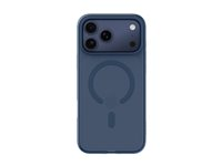 Belkin SheerForce Grip Series - Baksidesskydd för mobiltelefon - MagSafe-kompatibilitet - tillverkas av återvunna material - marin - för Apple iPhone 17 Pro Max MSA036HQNY