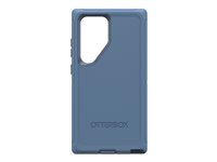 OtterBox Defender Series - Baksidesskydd för mobiltelefon - robust - polykarbonatskal, överdrag av syntetgummi, polykarbonathölster - baby blue jeans (blå) - för Samsung Galaxy S24 Ultra 77-94491