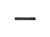 APC Basic Rack PDU AP6120A - Kraftdistributionsenhet (kan monteras i rack) - AC 100-240 V - ingång: IEC 60320 C20 - utgångskontakter: 9 (power IEC 60320 C13, IEC 60320 C19) - för P/N: SMTL1000RMI2UC, SMX1000C, SMX1500RM2UC, SMX1500RM2UCNC, SMX750C, SMX750CNC AP6120A