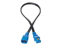 HPE Jumper Cord - Strömkabel - power IEC 60320 C13 till IEC 60320 C14 - AC 250 V - 10 A - 1.37 m - grå - Världsomspännande - för Apollo 4510 Gen9; Modular Smart Array P2000 G3; ProLiant DL360 G7, DL360p Gen8 A0K04A