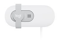 Logitech BRIO 100 - Webbkamera - färg - 2 MP - 1920 x 1080 - 1080p, 720p - ljud - USB 960-001617